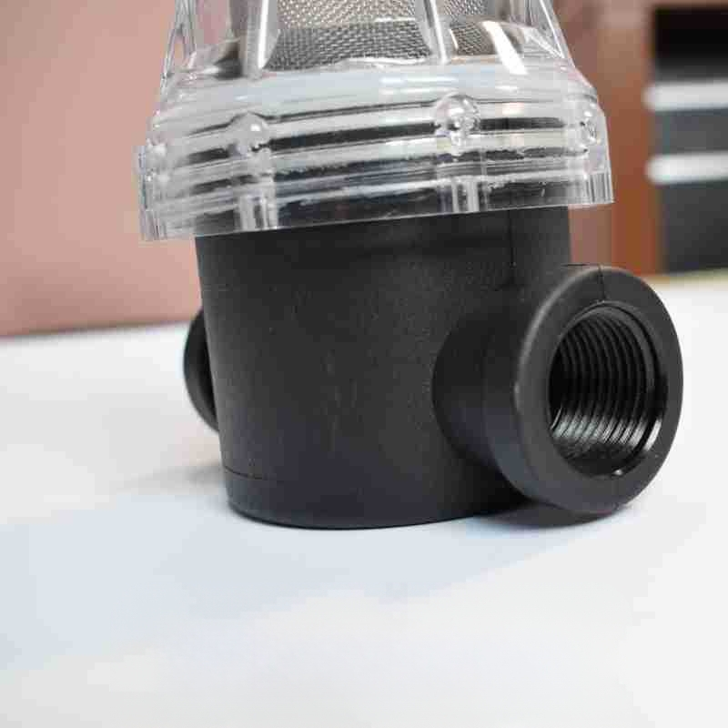 Vodoravni predfiltr s unutarnjim navojem, mrežasti filter od nehrđajućeg čelika za cjevovode