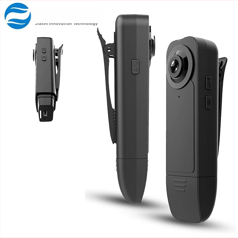 A18 HD kamera ar klipu uz pleca — 1080p video un fotogrāfijas, TF karšu atmiņa, 120 min baterija, modelis A18