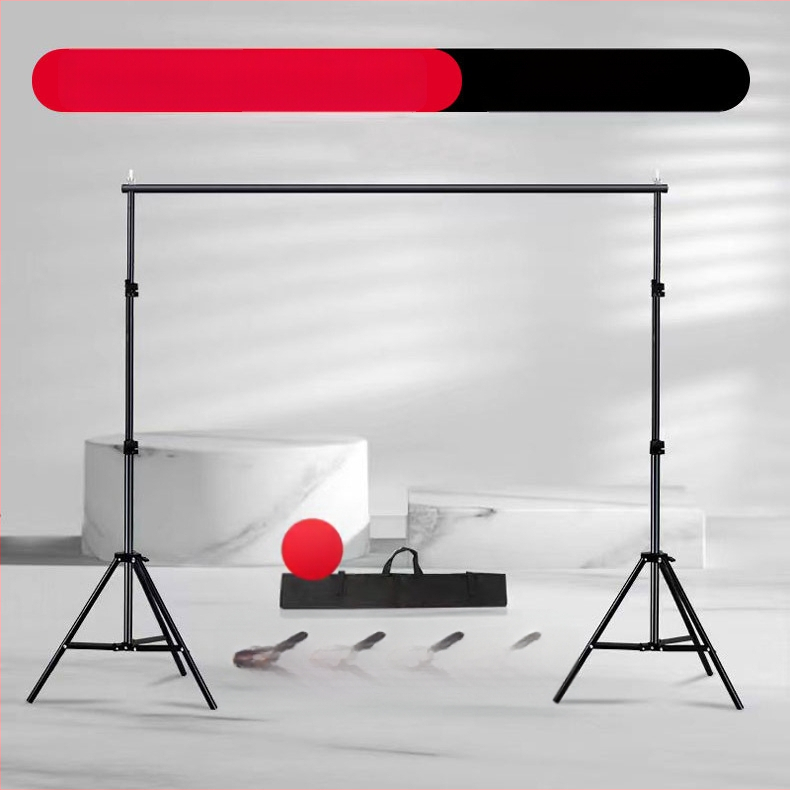 Metalo fono stovas produktų fotografavimui, išsiskleidžia iki 210×300 cm, svoris 2,5 kg.