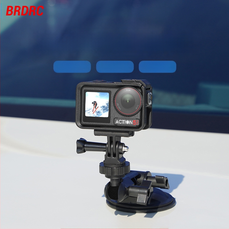 Συμβατό με DJI Osmo Pocket 3: βάσης αυτοκινήτου με βεντούζα, προσαρμογέας πλαισίου και εξαρτήματα επέκτασης X5