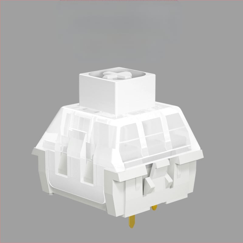 Kaihua BOX mechaninių klaviatūros jungikliai – hot-swappable jungiklio korpusai (DIY)