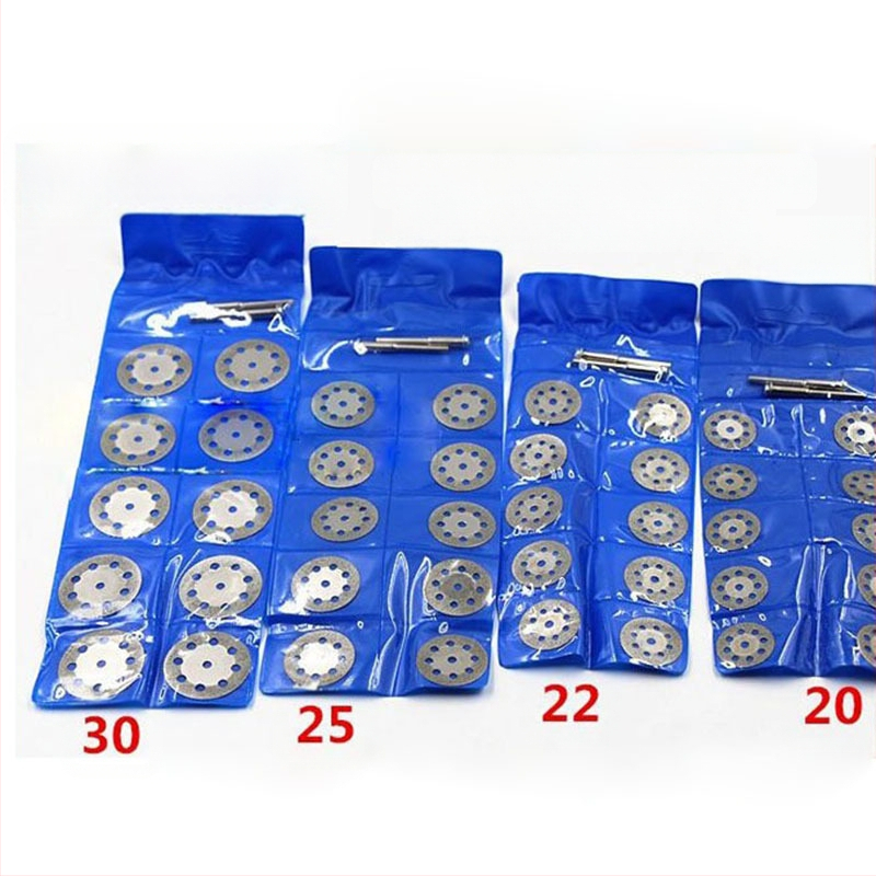 Диамантен диск за рязане с осем отвора и зъбно шлайфане, малък шлифовъчен диск от емери за нефрит – комплект 10 бр., модел 45, максимална скорост 5000, произход Jiangsu