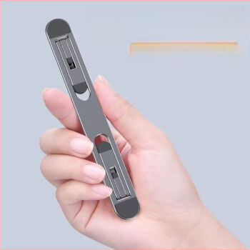 Sulankstomas nešiojamojo kompiuterio laikiklis iš aliuminio lydinio su aušinimo baze, nešiojamas stalinis pakėlėjas iPad 2 ir kitiems planšetiniams kompiuteriams, svoris 0,025 kg