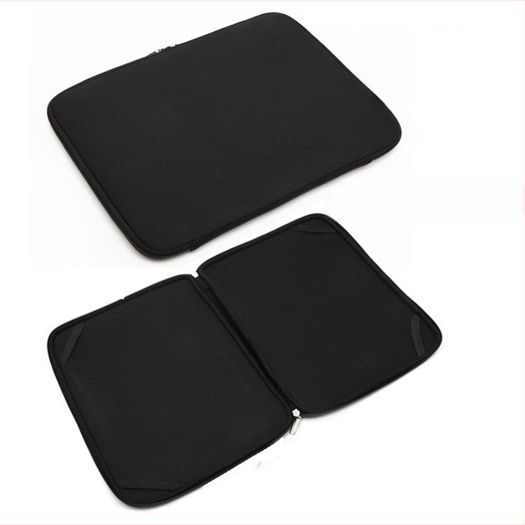 Atsparus vandeniui nešiojamojo kompiuterių dėklas su užtrauktuku, vidinė kišenė kompiuteriui, poliesterio įdaila, logotipo spausdinimas galimas