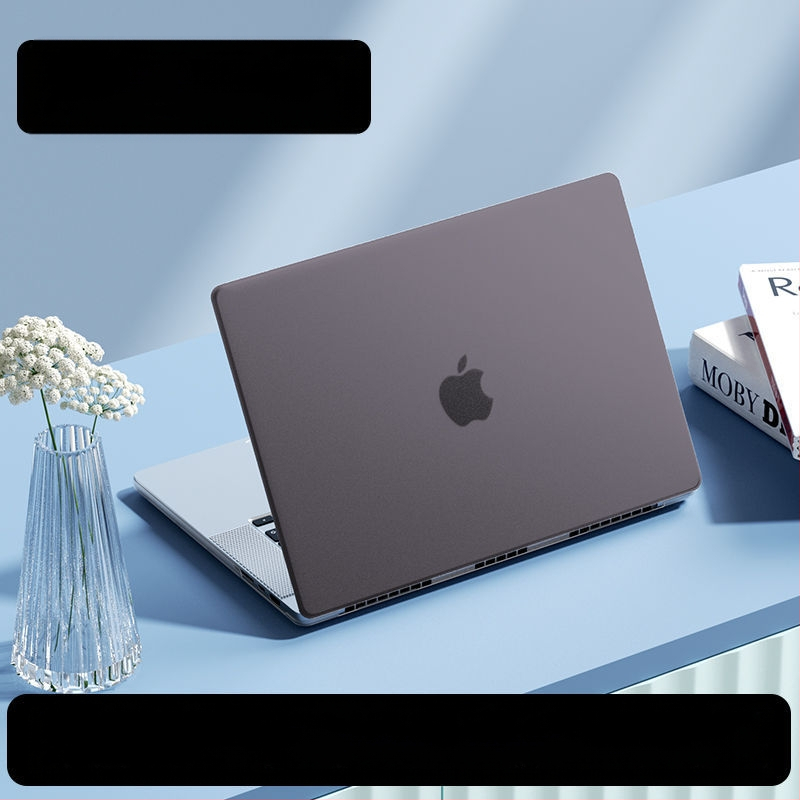 MacBook apsauginė dėklas — matinio paviršiaus, plastikinis korpusas, suderinamas su MacBook serija, išleistas 2021 m.