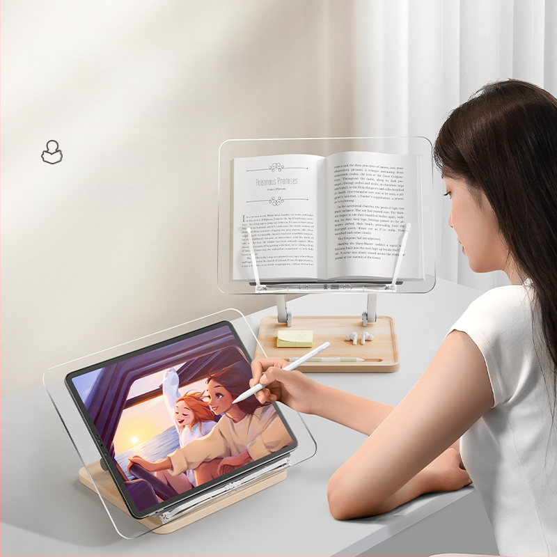 Βάση ανάγνωσης δίπλα στο κρεβάτι, μεταλλική κατασκευή, ανυψούμενο και πολυχρηστικό, μοντέλο BG-4B