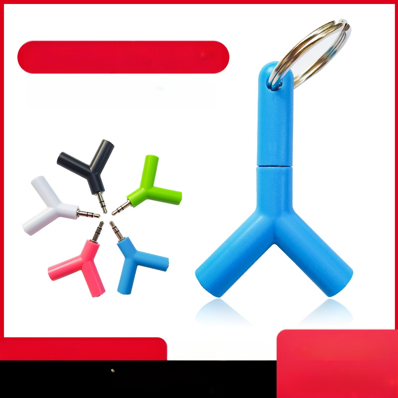 BR 1 į 2 garso skirstytuvas, garso išvesties adapteris, licencijuota privataus prekinio ženklo etiketė, sandėlyje