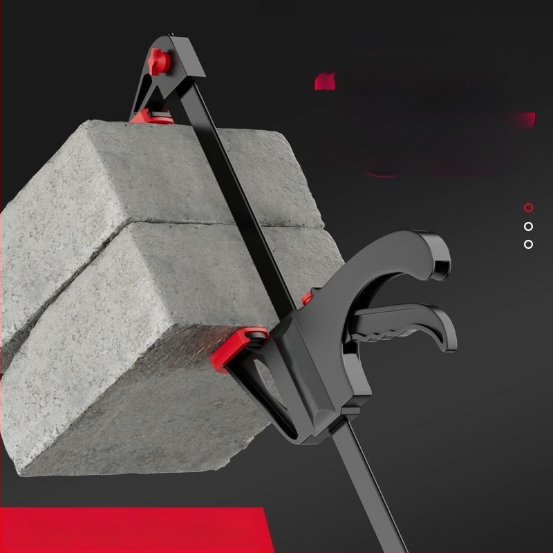 F tipo staliaus spaustukas, patobulinta konstrukcija medinėms plokštėms, stačiu kampu, dviejų vienetų rinkinys