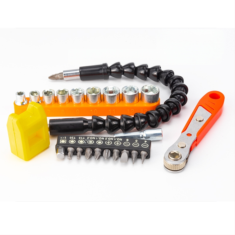 Mini magnetski šarafciger s klik mehanizmom, 36 zuba, naprijed/natrag, fleksibilna metalna osovina