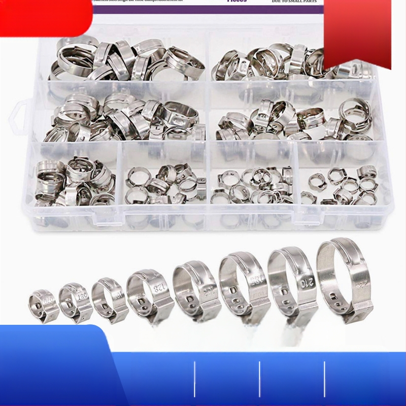 Set stezaljki, nominalni promjer 10-16 mm, promjer pričvršćivanja 10-16 mm