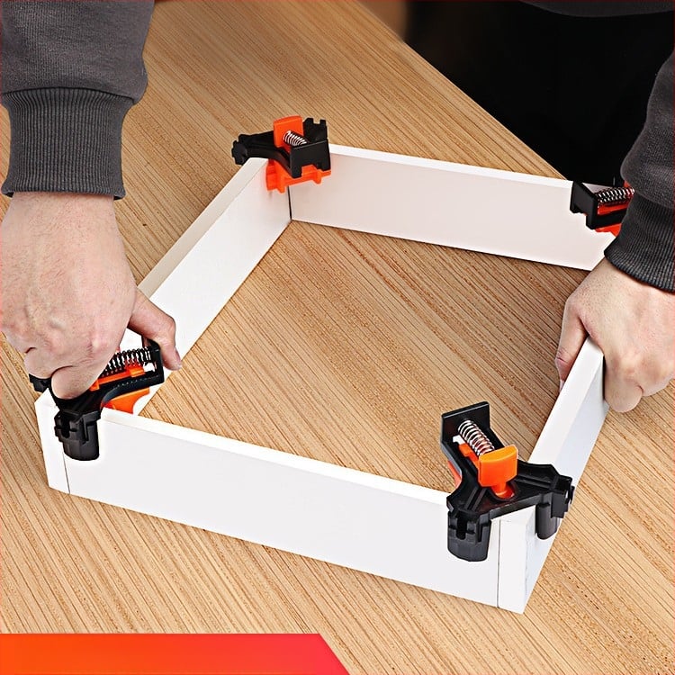 Strong times ABS plastični držač za drvo – pravokutni držač za pričvršćivanje