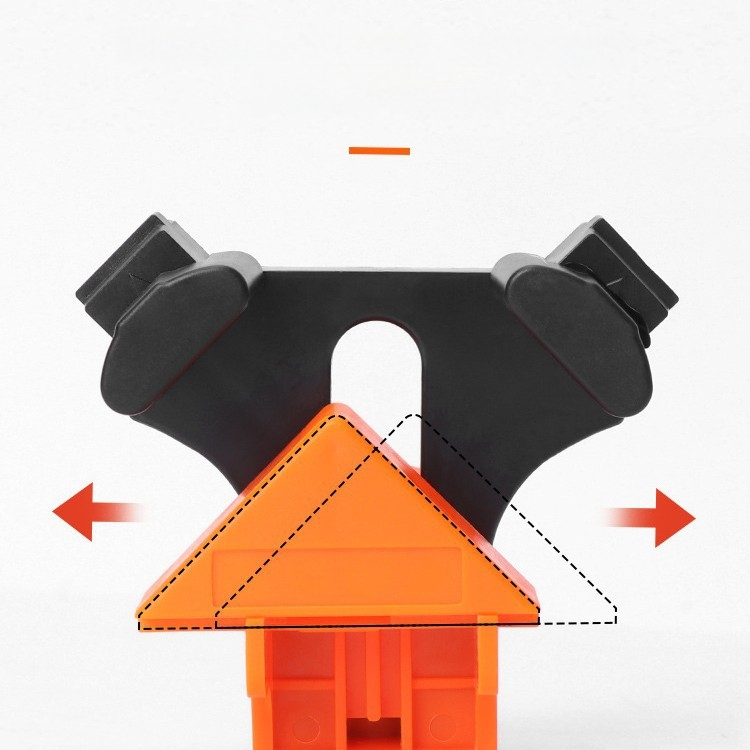 Strong times ABS plastični držač za drvo – pravokutni držač za pričvršćivanje