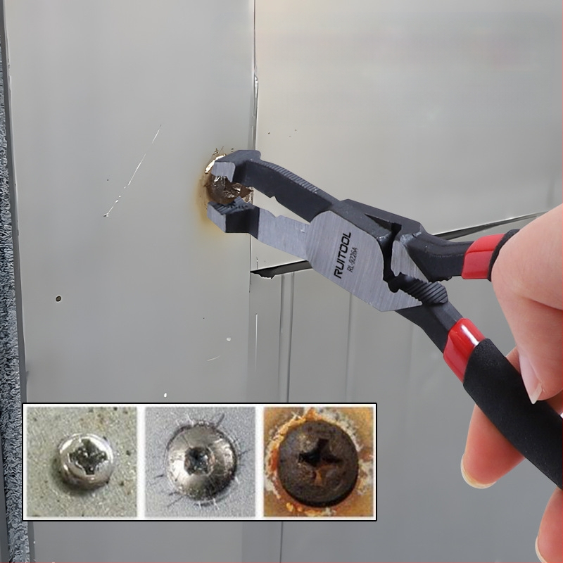 RUITOOL kliješta za vađenje vijaka s odvijanjem žica – višefunkcionalne kliješta za uklanjanje hrđavih vijaka