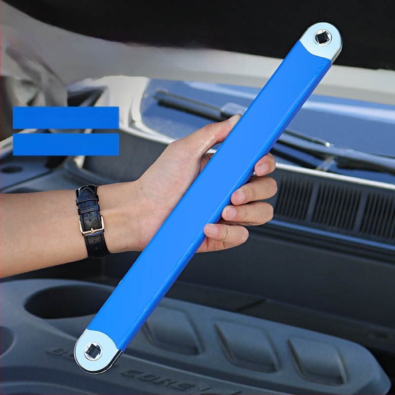 Volvan 3/8 Daugiafunkcinis išplėtimo raktas su ratchet galva ir išplėtimo kotu – chromuotas paviršius, aukštos anglies plienas, 0.645 kg