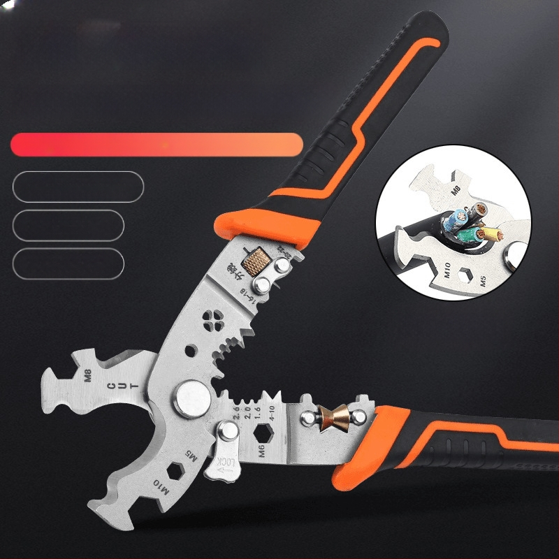 Industrijske klase V-oblik kabele skidanje izolacije, višenamjenska (Težina: 0,2; Oblik: V-oblik; Značajke: skidanje izolacije žica)