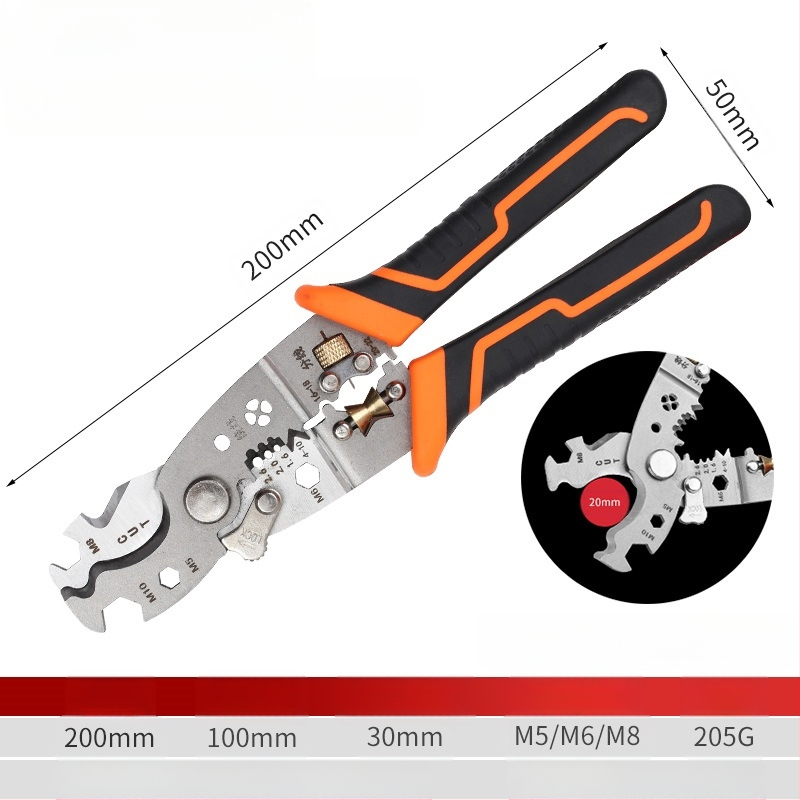 Industrijske klase V-oblik kabele skidanje izolacije, višenamjenska (Težina: 0,2; Oblik: V-oblik; Značajke: skidanje izolacije žica)