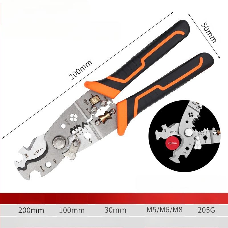 Industrijske klase V-oblik kabele skidanje izolacije, višenamjenska (Težina: 0,2; Oblik: V-oblik; Značajke: skidanje izolacije žica)