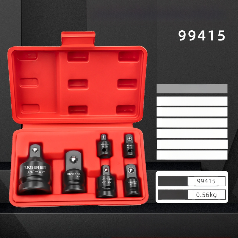 Topson sleeve adapter za električni pneumatski ključ — visoko ugljični čelik, fosfatirana površina