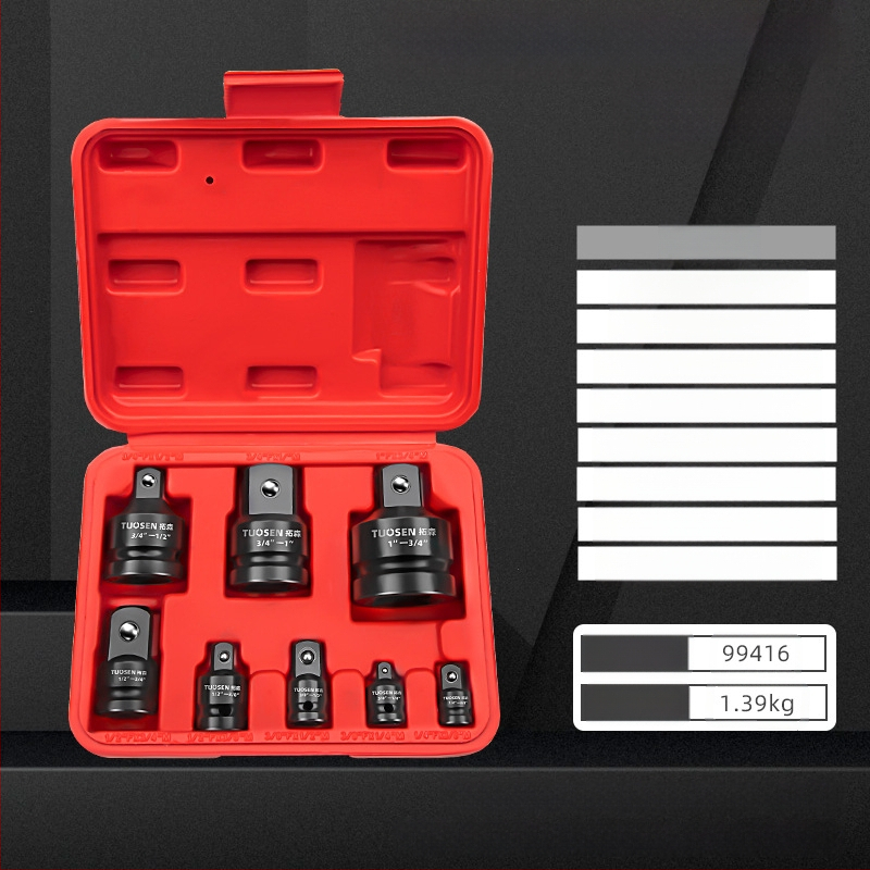 Topson sleeve adapter za električni pneumatski ključ — visoko ugljični čelik, fosfatirana površina