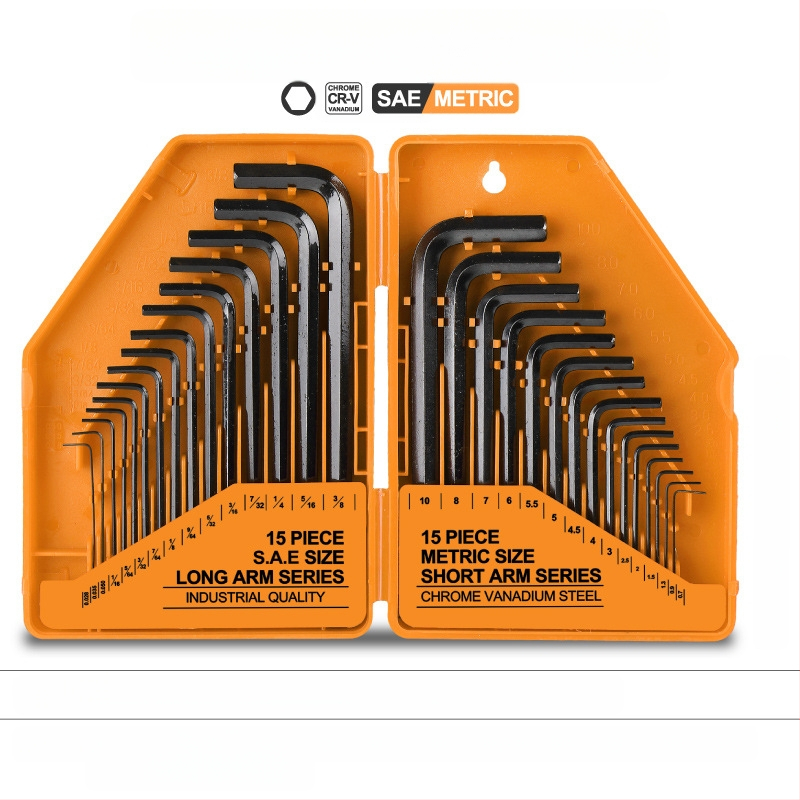 Steelmaster 30-dijelni set imbus ključeva s kugličnom glavom, od krom-vanadij čelika, tip glave: šesterokutna utičnica