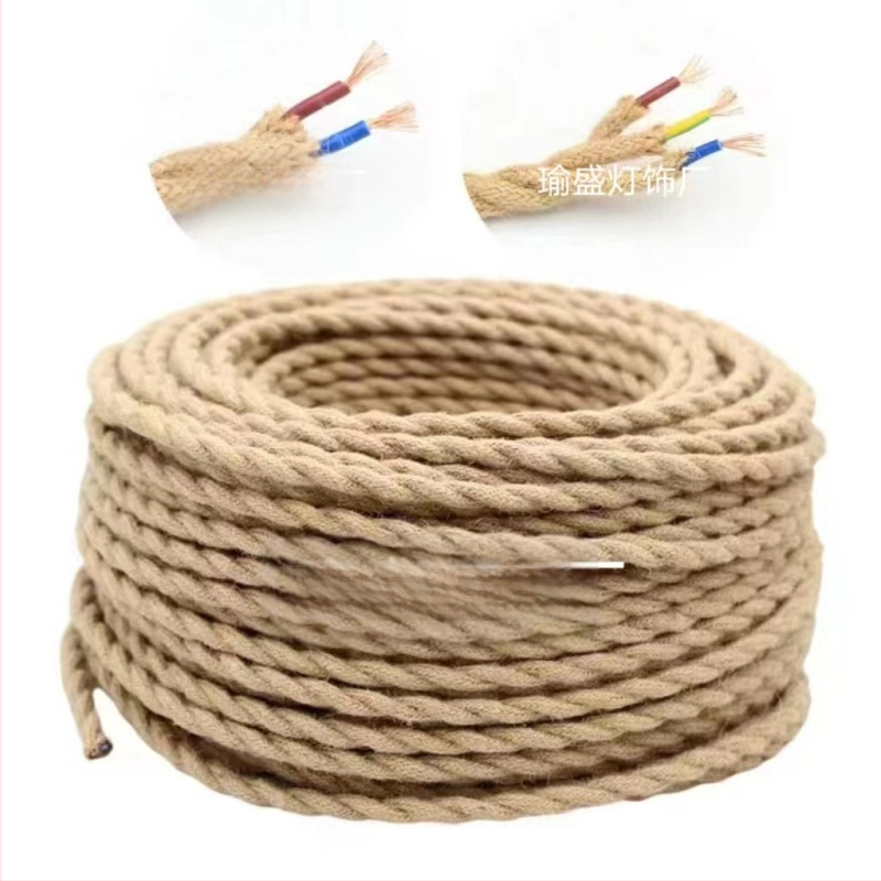 Yusheng maitinimo laidas su PVC izoliacija, VDE sertifikatas, skirta apšvietimo įrangai.