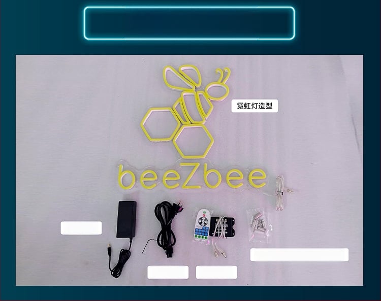 LED modeliavimo dekoratyvinė lemputė su lankstiu neon stiliumi, E14 lizdas, 220V, IP68, reguliuojamas šviesos intensyvumas