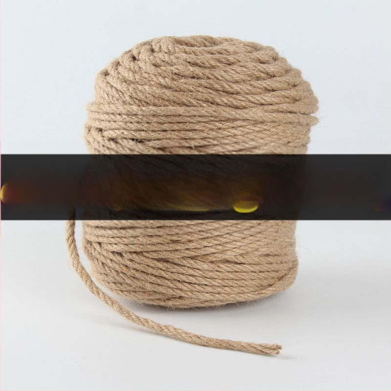 Τζούτε Κατς Κλιμακτήριο Δένδρο - Υλικό DIY, Διακοσμητικό Σχοινί για Κατοδέντρο, Κωδικός Προϊόντος HZcp#220469606873