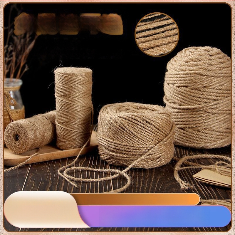 Τζούτε Κατς Κλιμακτήριο Δένδρο - Υλικό DIY, Διακοσμητικό Σχοινί για Κατοδέντρο, Κωδικός Προϊόντος HZcp#220469606873