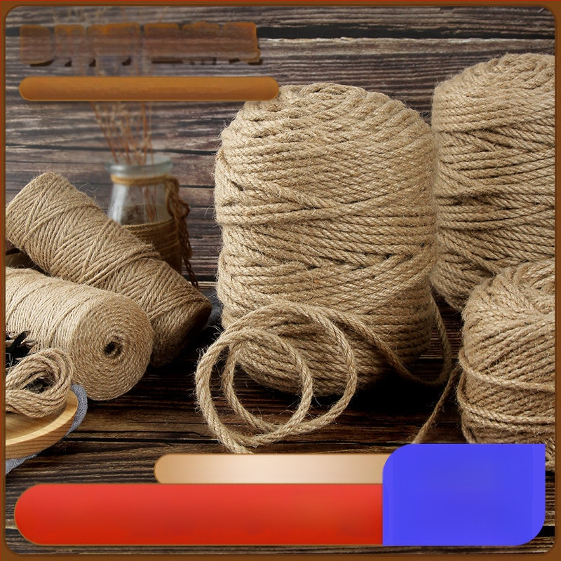 Τζούτε Κατς Κλιμακτήριο Δένδρο - Υλικό DIY, Διακοσμητικό Σχοινί για Κατοδέντρο, Κωδικός Προϊόντος HZcp#220469606873