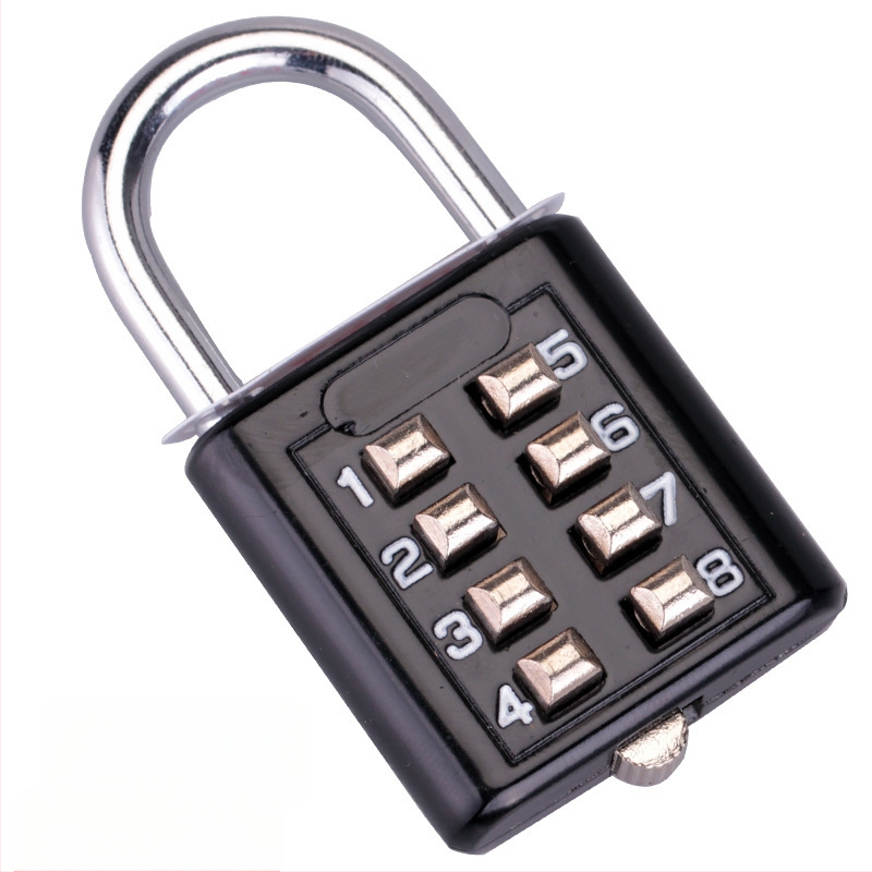 Λουκέτο από κράμα ψευδάργύρου, μηχανικό, μοντέλο: κλειδί, πάχος 3, απόσταση 30