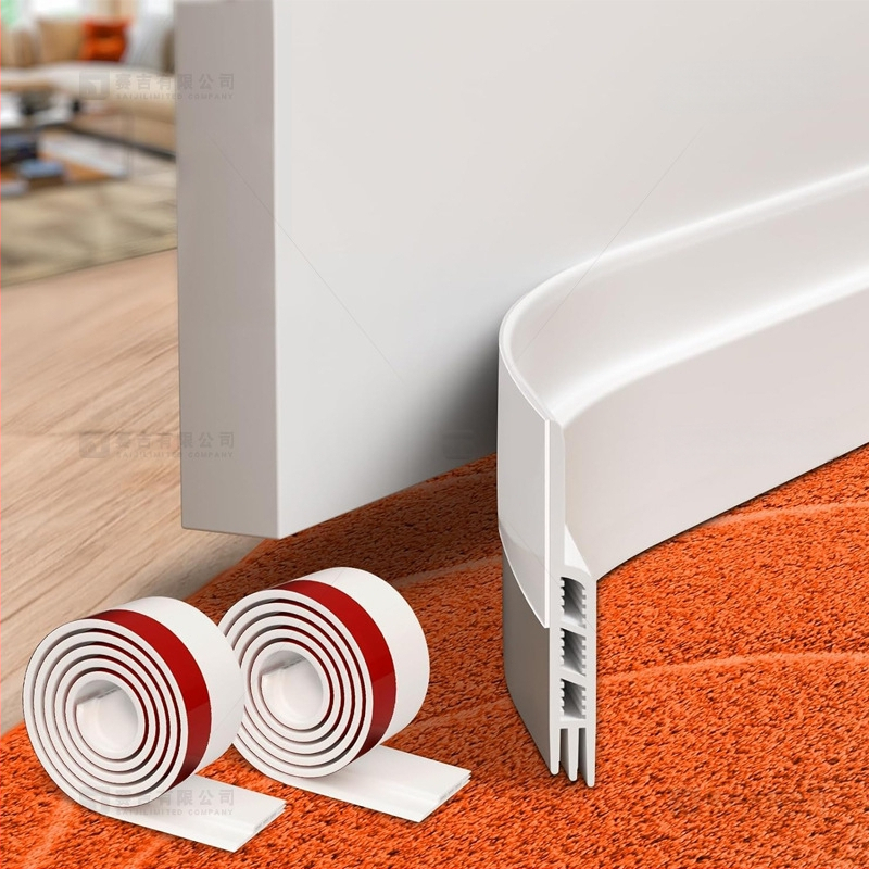 Λωρίδα στεγανοποίησης κάτω από την πόρτα με δόντια, σχεδιασμός με τρεις οπές, stopper πόρτας, αντιδιαρροή, ηχομόνωση, φράγμα φωτός (Μάρκα Saji; Μοντέλο 01; Τάξη 01)