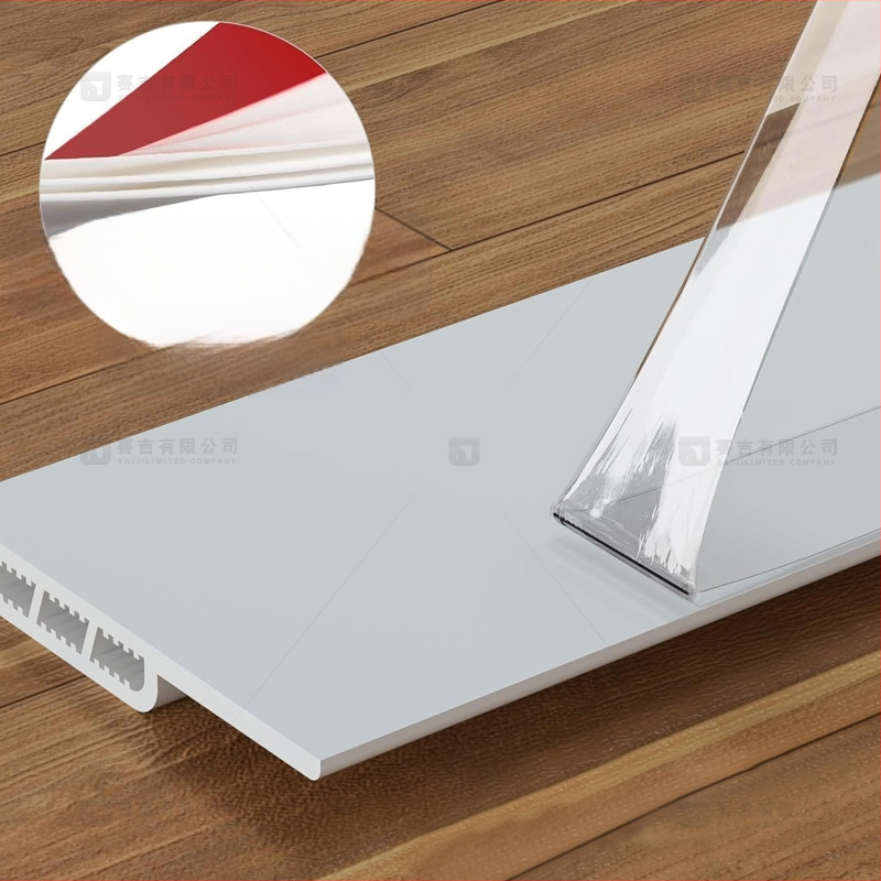 Λωρίδα στεγανοποίησης κάτω από την πόρτα με δόντια, σχεδιασμός με τρεις οπές, stopper πόρτας, αντιδιαρροή, ηχομόνωση, φράγμα φωτός (Μάρκα Saji; Μοντέλο 01; Τάξη 01)