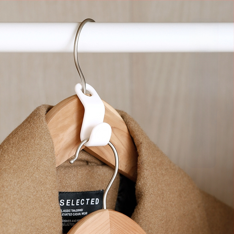 Perdangos drabužių kabliukas, ABS medžiaga, japonų stilus, vienas kabliukas, apkrova iki 2 kg, pakuotė 5 vnt., SJIAYP prekės ženklas