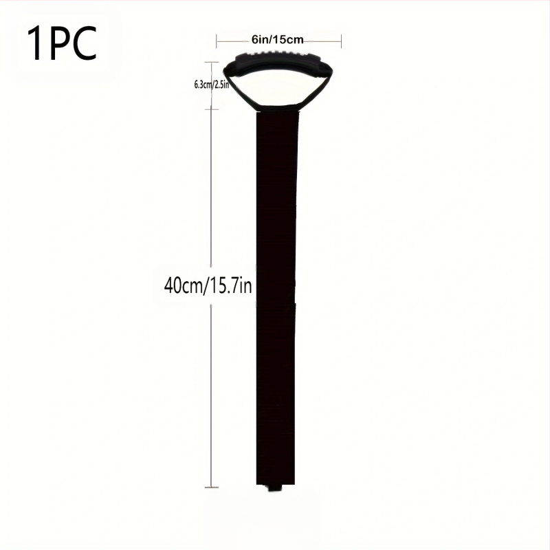 Stambi laikymo diržas su rankena, nailonas, Velcro, drabužiams, ištempiama