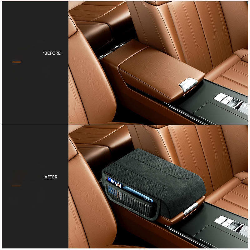 Cabron Automobilio alkūninės atramos pagalvėlė, PVC odos putplasnis, universalus tinka, pritaikoma