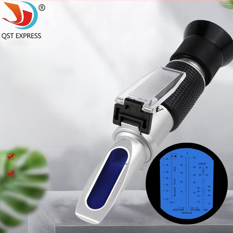 QST EXPRESS prizmės refraktometras ureos tirinio koncentracijai automobilių antifrize, modelis Urea solution concentration detector