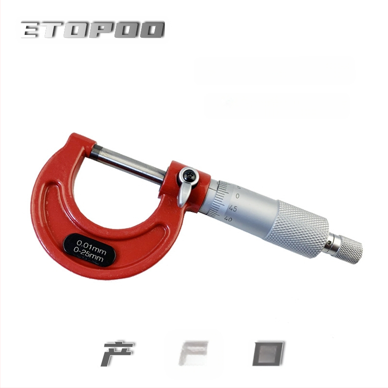 ETOPOO микрометър комплект, резолюция 0,01 мм, 4-частен