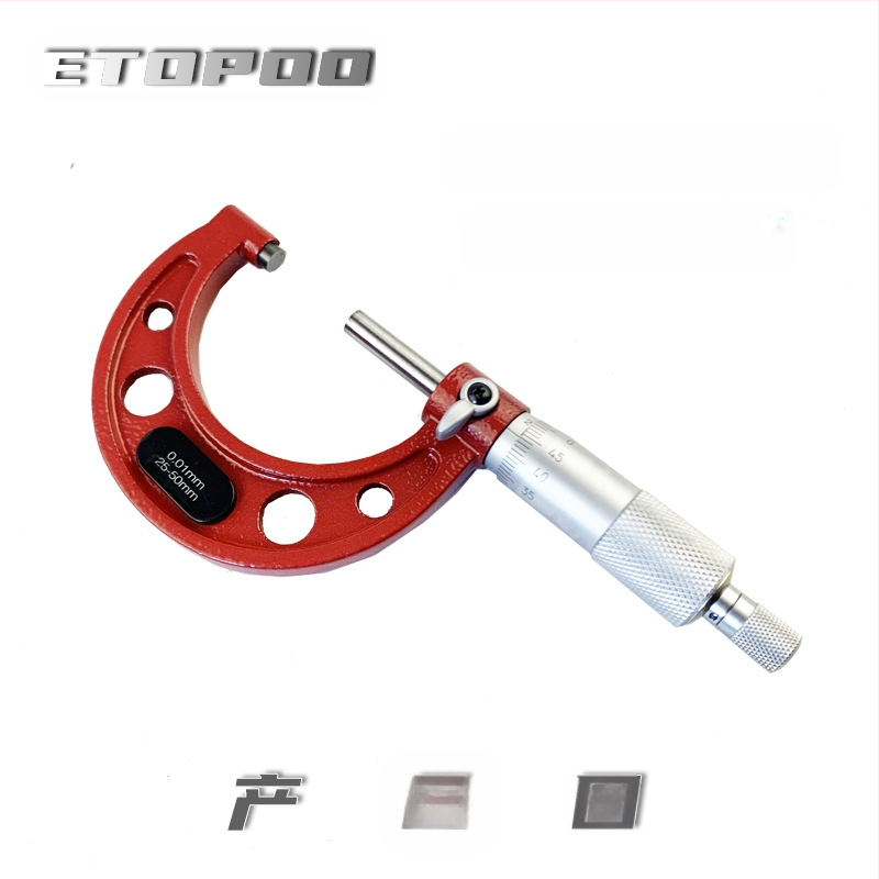 ETOPOO микрометър комплект, резолюция 0,01 мм, 4-частен