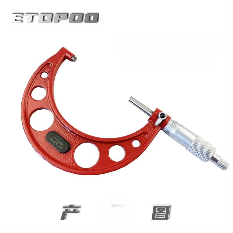 ETOPOO микрометър комплект, резолюция 0,01 мм, 4-частен