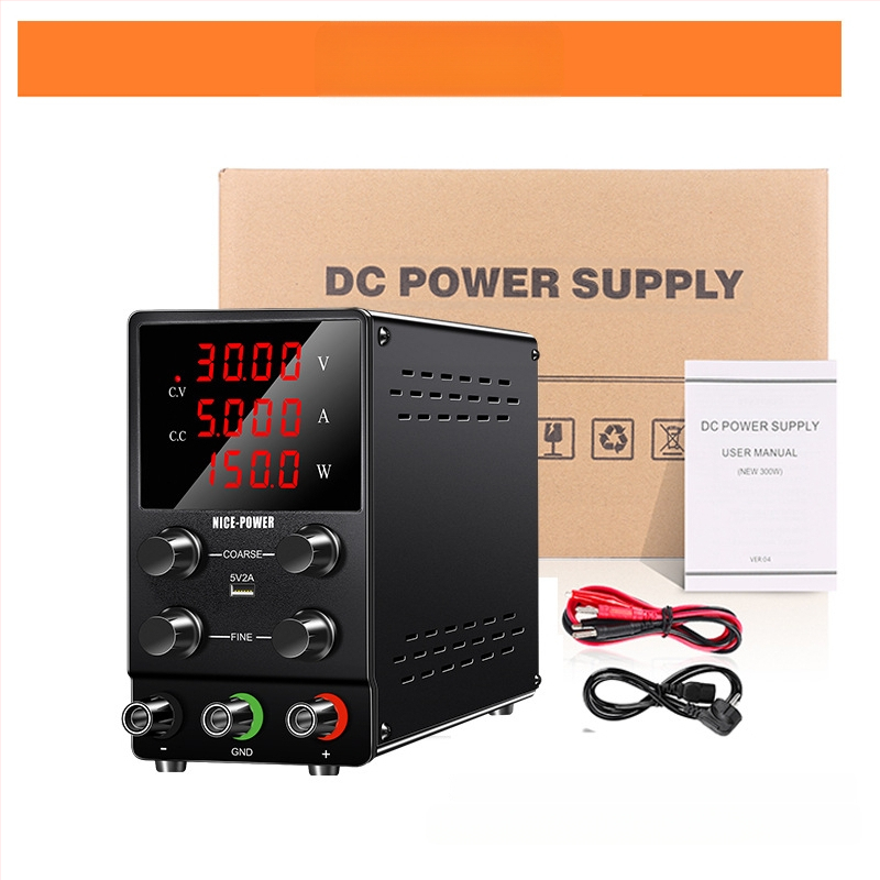 SPS1203 Ισχυρή DC Ρυθμιζόμενη Τροφοδοσία, 120 V, 3 A, 360 W, για Ηλεκτροχρωμία και Ηλεκτρολύσεις, Με Ρυθμιζόμενη Υψηλή Τάση