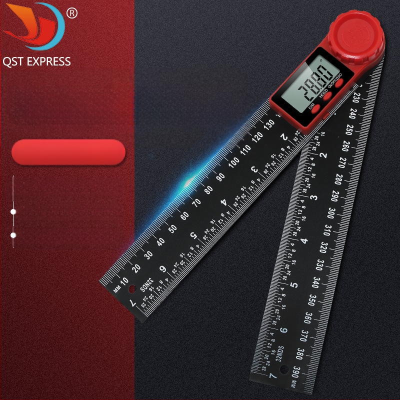 2-in-1 Digital Angle Ruler with Protractor and Vernier Caliper