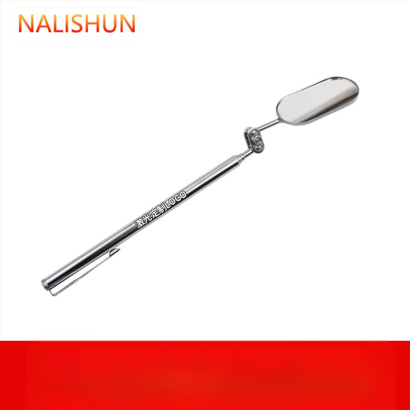 Τηλεσκοπτικό καθρέφτης επιθεώρησης αυτοκινήτου με καθολικά αναδιπλούμενο τετράγωνο κεφάλι – ενδοσκοπικός καθρέφτης, 70 g