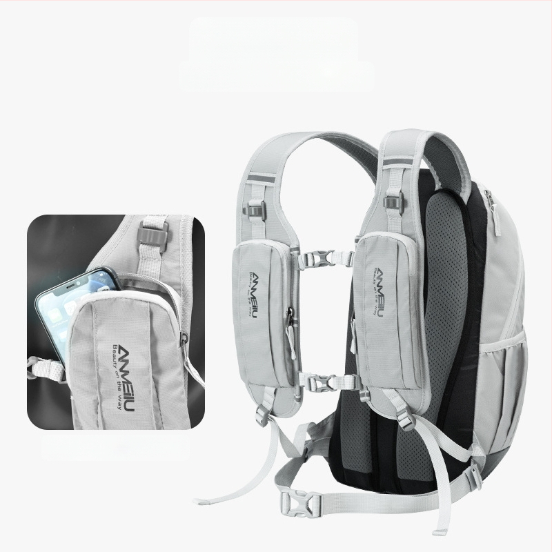 Dviračių kuprinė kelių ir kalnų dviračiams, 12L talpa, modelis 1061#, Nailonas/Poliesteris, su lietaus apsauga