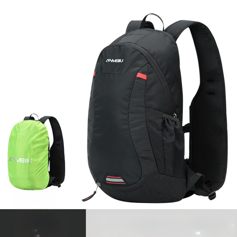 Dviračių kuprinė kelių ir kalnų dviračiams, 12L talpa, modelis 1061#, Nailonas/Poliesteris, su lietaus apsauga