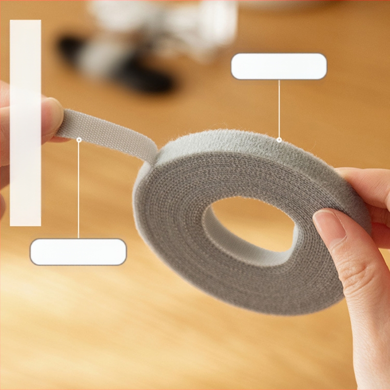 Οργανωτής καλωδίων - αυτοκόλλητος ιμάντας Velcro από νάιλον, μάρκα Seal, κατάλληλος για καλώδια φόρτισης και ακουστικών