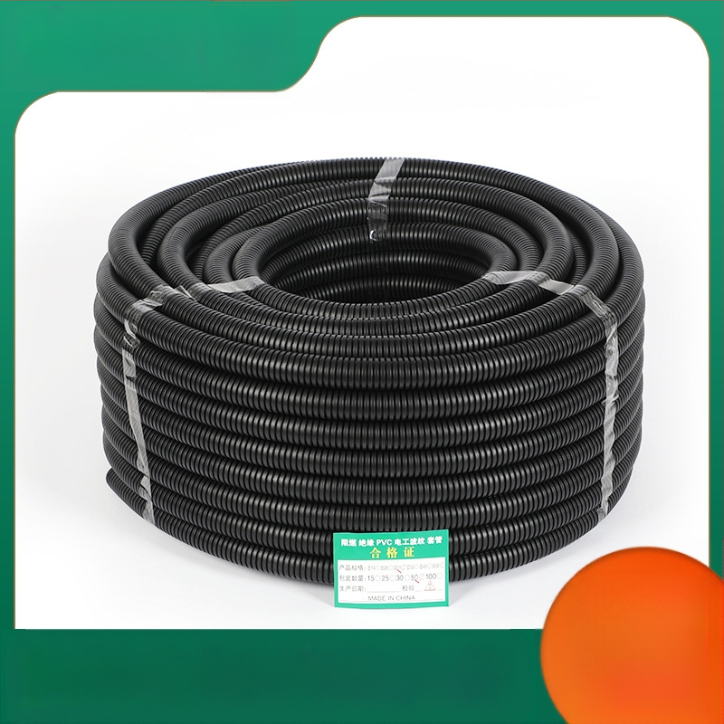 Xin Bo Feng Bellows γοφρωμένος PVC ηλεκτρικός αγωγός — πλαστικό, αντίσταση στη φλόγα V0, από -10°C έως +80°C, μονωμένος σωλήνας καλωδίων