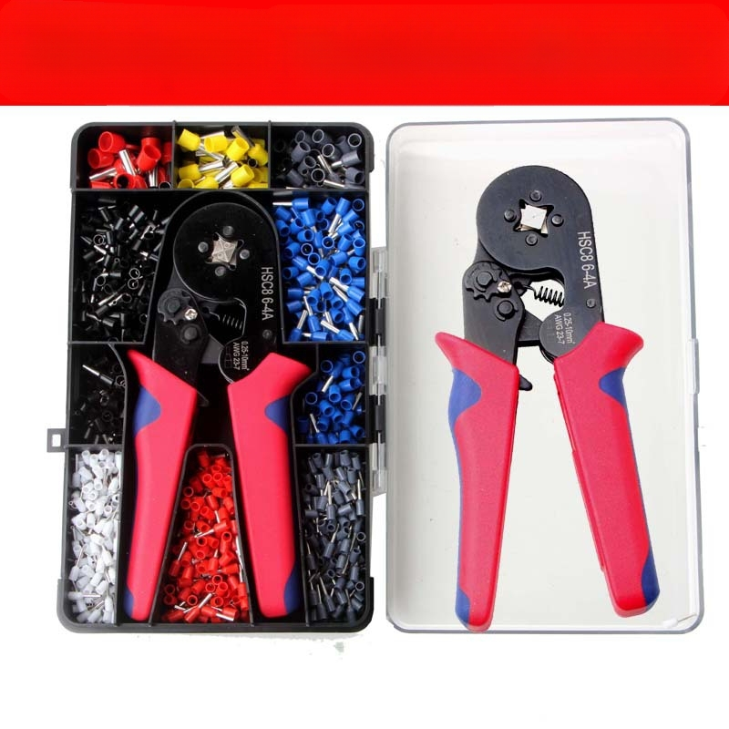 Set kliješta za terminale HSC86-4A s VE cijevnim terminalima, Višenamjenski automatski, Težina 0,7 kg