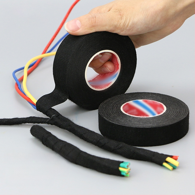 Φλανελ ταινία για καλώδια αυτοκινήτου, ανθεκτική σε υψηλές θερμοκρασίες, φθορά και μείωση θορύβου για ήχο και πλοήγηση; μάρκα Wenze; προσαρμοσμένη επεξεργασία; δυνατότητα ιδιωτικής ετικέτας