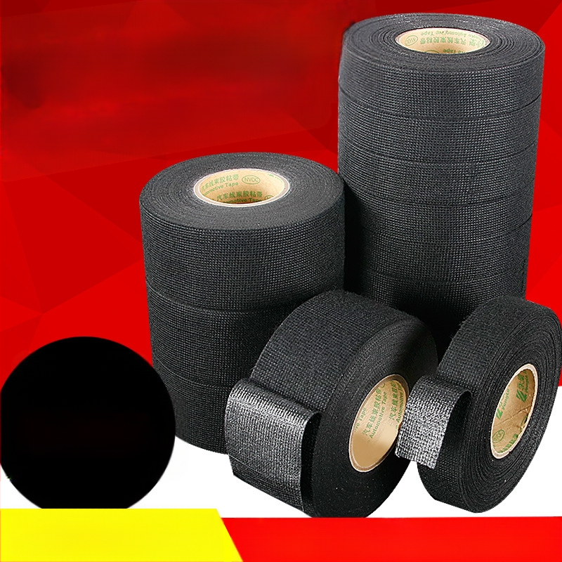 Φλανελ ταινία για καλώδια αυτοκινήτου, ανθεκτική σε υψηλές θερμοκρασίες, φθορά και μείωση θορύβου για ήχο και πλοήγηση; μάρκα Wenze; προσαρμοσμένη επεξεργασία; δυνατότητα ιδιωτικής ετικέτας