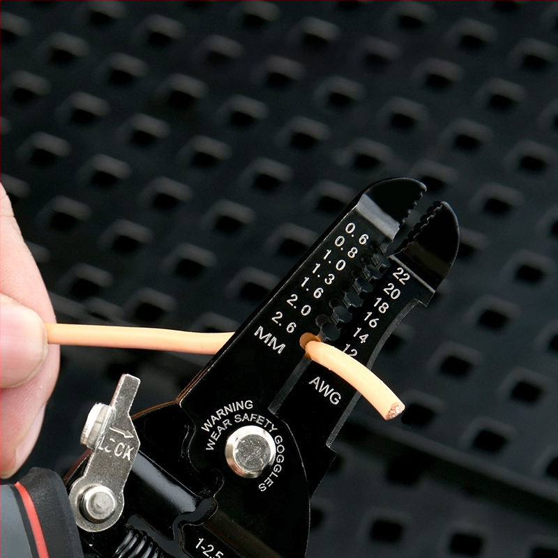 Deli kliješta za skidanje izolacije žica, višenamjenski alat za elektroniku i elektroinstalacije, rezanje i skidanje izolacije žica